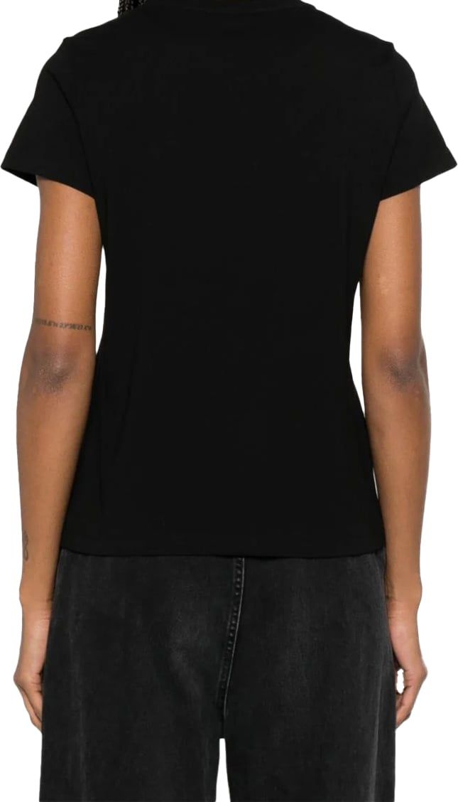 Pinko bussolotto t-shirt black Zwart