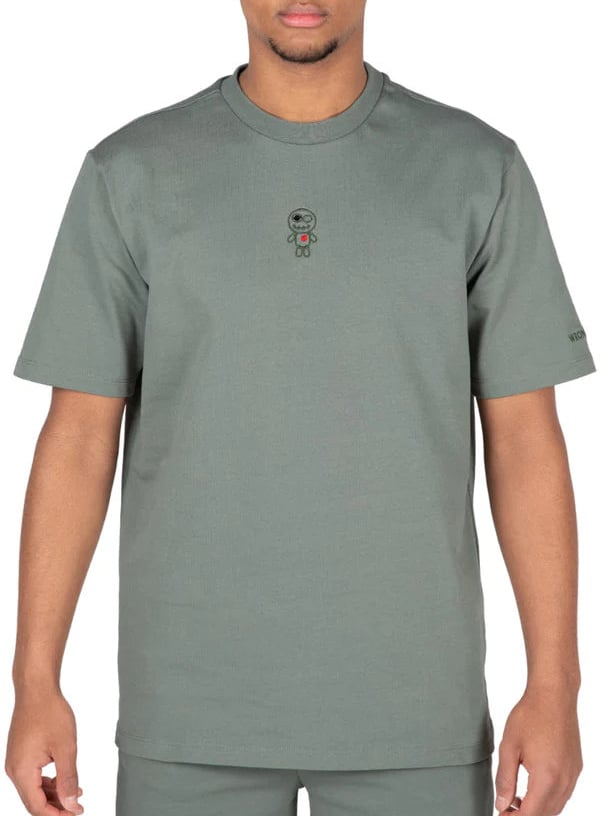 Wrong Friends ASTI T-SHIRT - PASTEL GREEN Groen