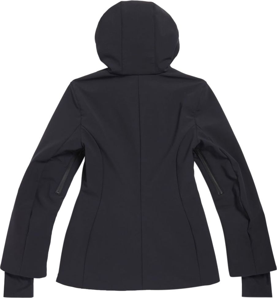 Balenciaga Coats Black Zwart