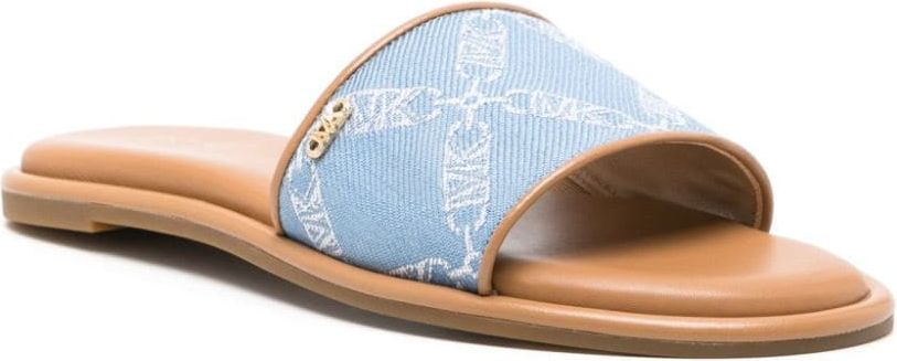 Michael Kors Mmk Sandals Clear Blue Blauw