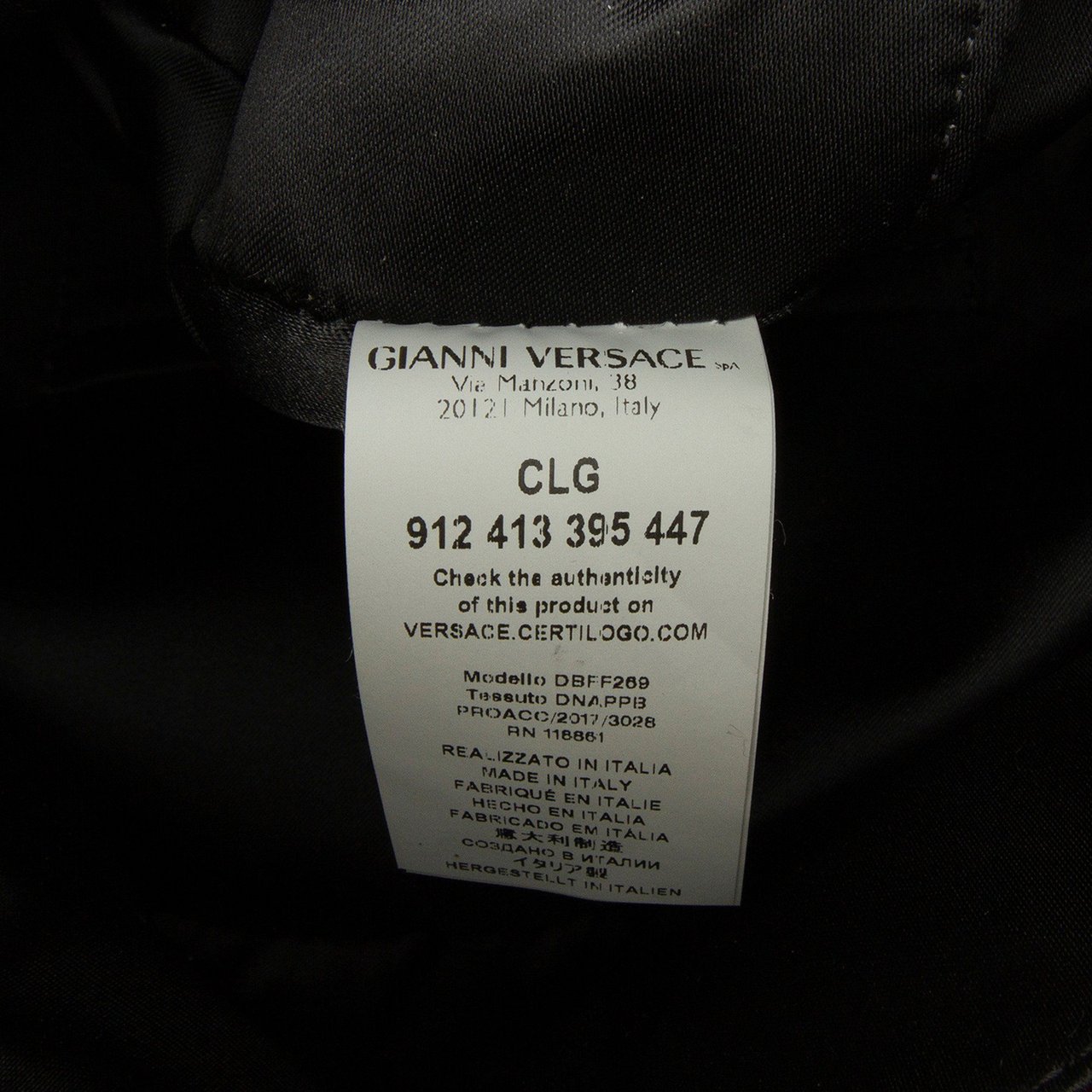 Versace Medusa Studded Backpack Rood