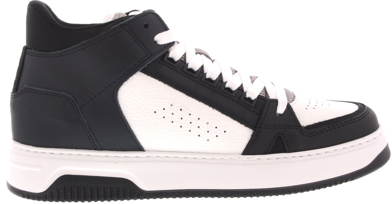 Nubikk Basket Mid M | Blauwe Sneakers Wit