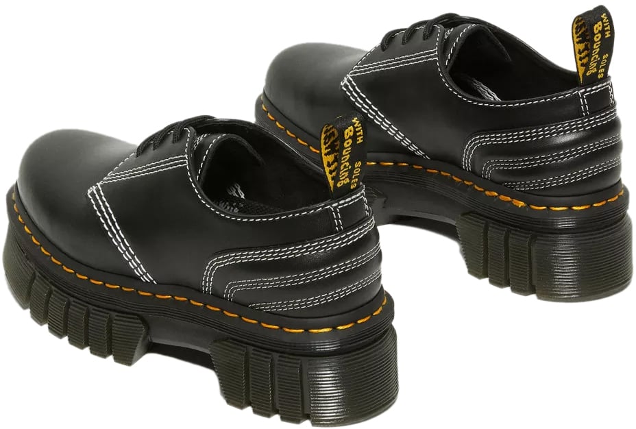 Dr. Martens Audrick 3i Quilted Platform Shoes Zwart