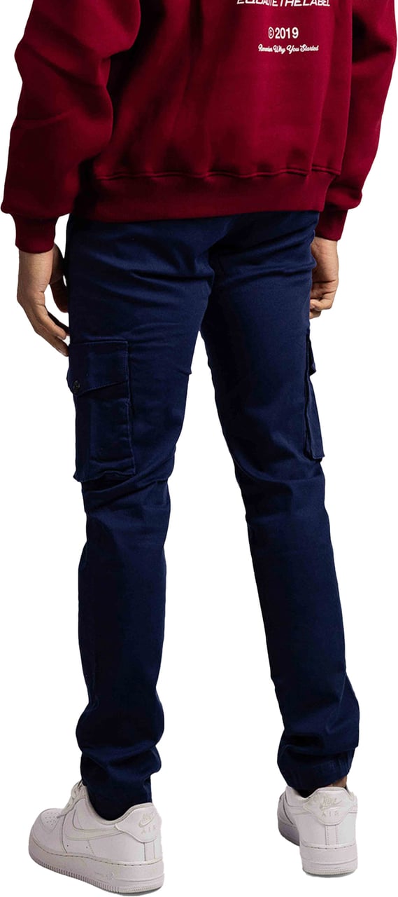 My Brand Basic Cargo Pants Blauw Blauw