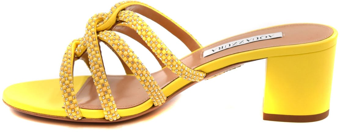 Aquazzura Sandals Yellow Geel