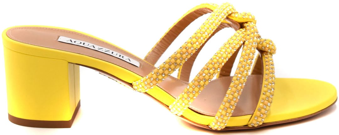 Aquazzura Sandals Yellow Geel