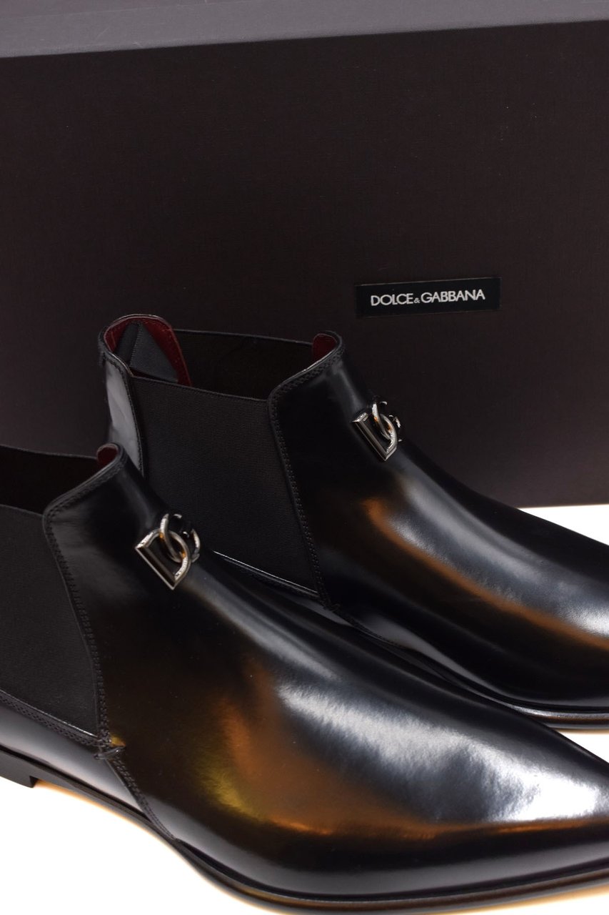 Dolce & Gabbana Bootie Black Zwart