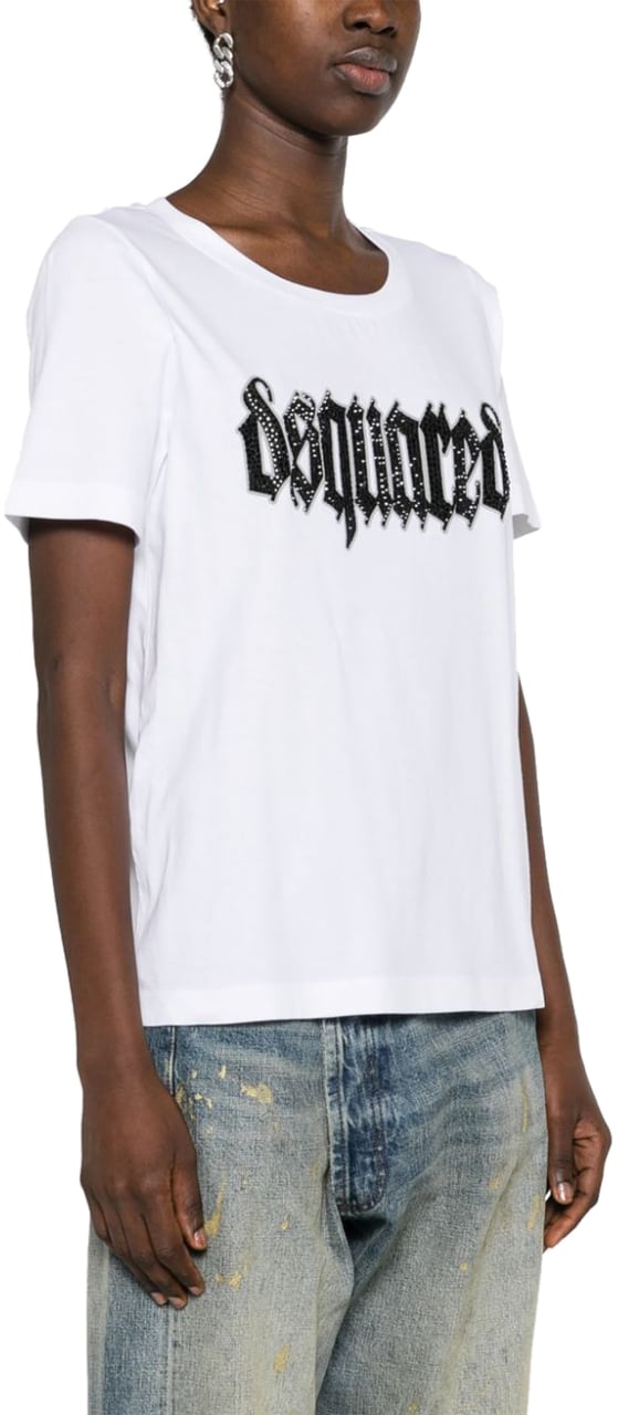 Dsquared2 T-shirts And Polos White Wit
