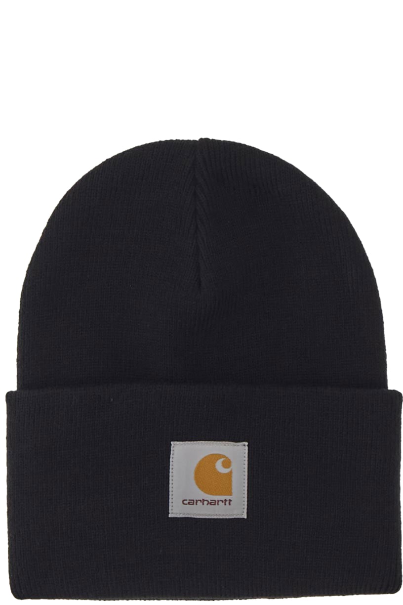 Carhartt Short Watch Hat Black Zwart