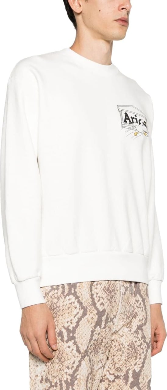 Aries Sweaters White Wit