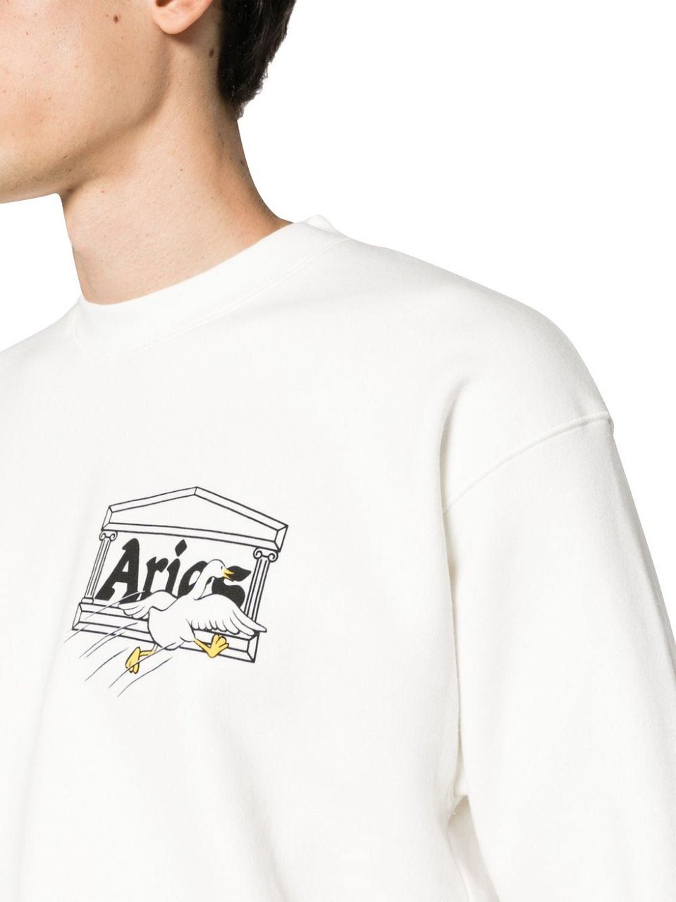 Aries Sweaters White Wit