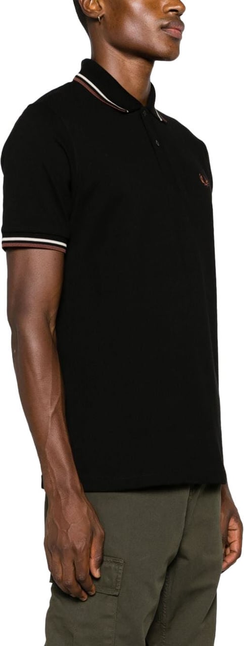 Fred Perry T-Shirts And Polos Black Zwart