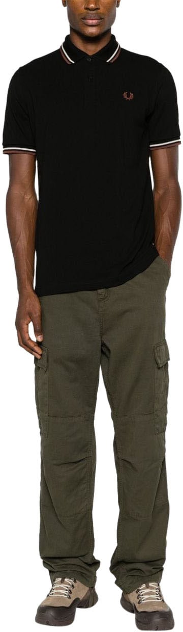 Fred Perry T-Shirts And Polos Black Zwart