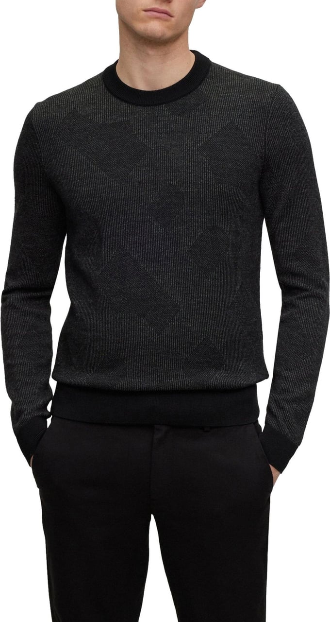 Hugo Boss Boss Sweaters Black Zwart