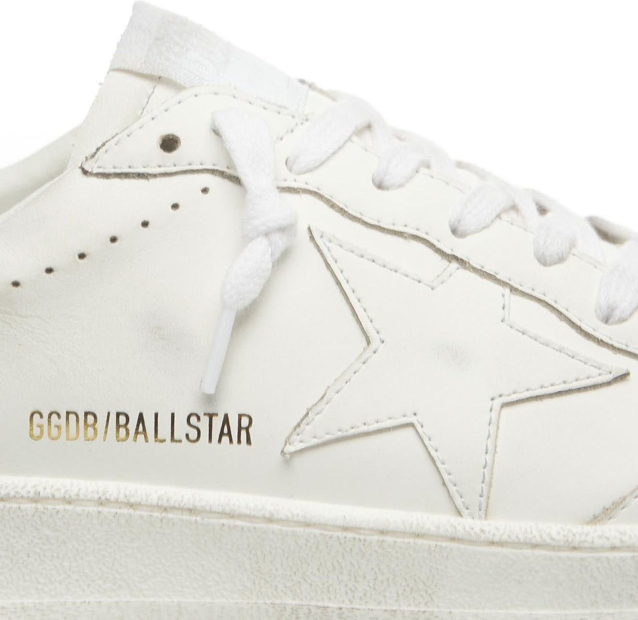 Golden Goose Sneaker "Ball Star" Wit