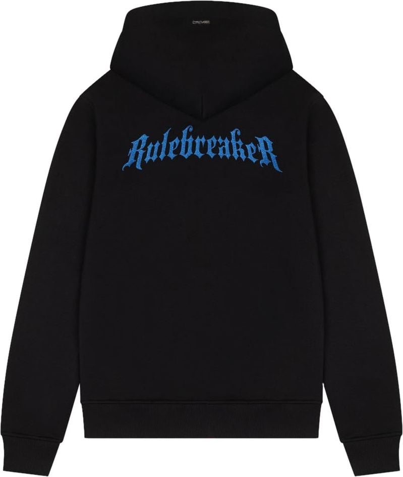 Croyez croyez rulebreaker hoodie - black/cobalt Zwart