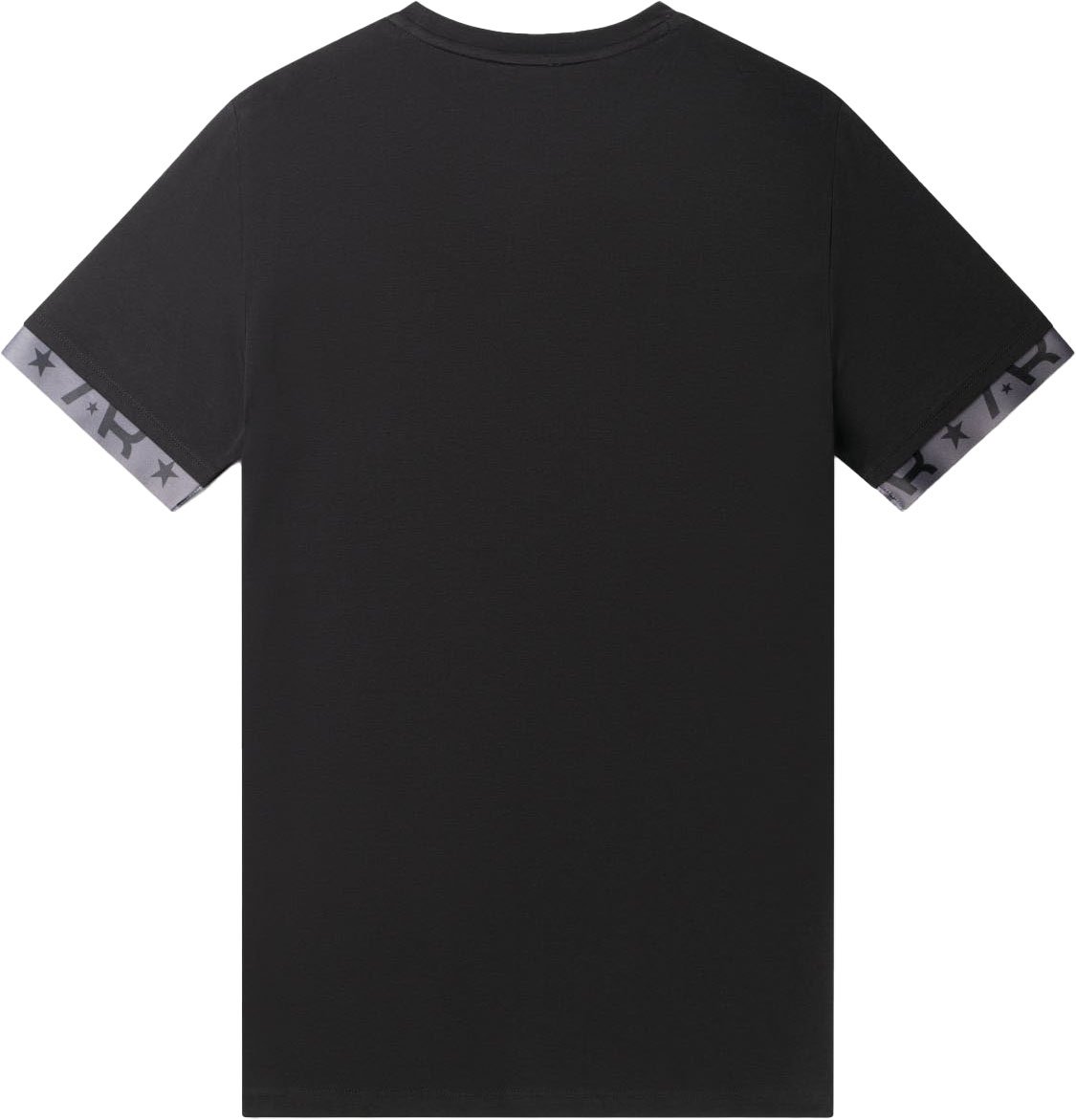 AB Lifestyle Flag Tee | Jet Black Zwart