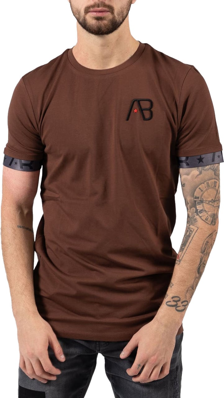AB Lifestyle Flag Tee | Potting Soil Bruin