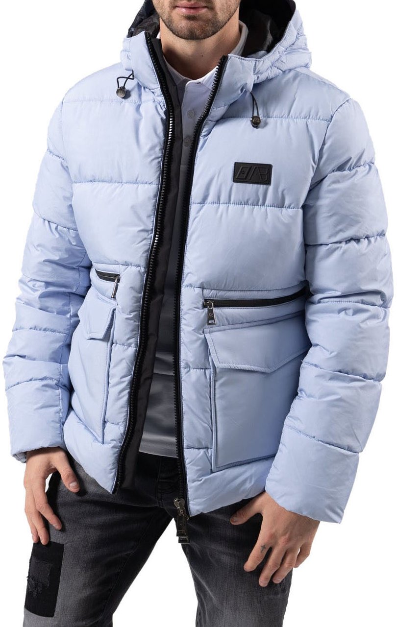 AB Lifestyle Heavy Puffer | Ice Blue Blauw