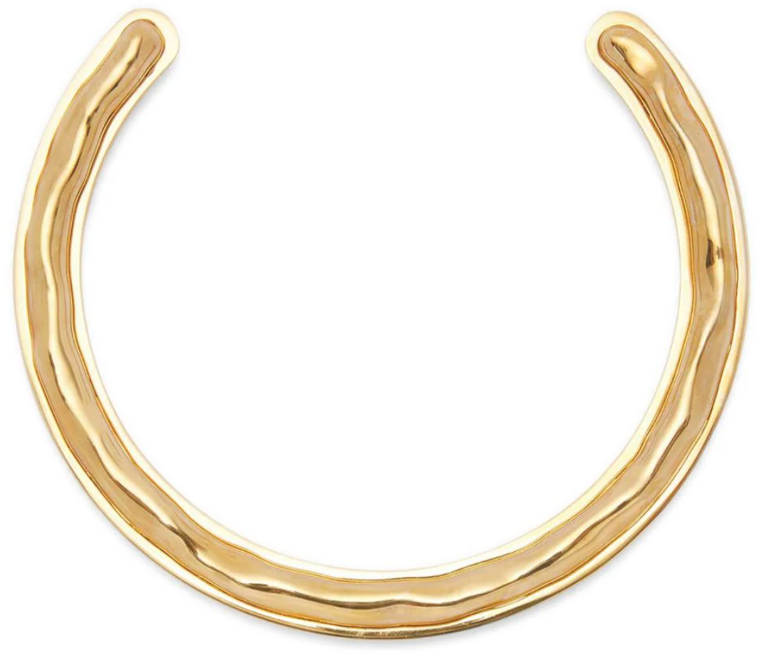 Jil Sander Necklace Gold Divers