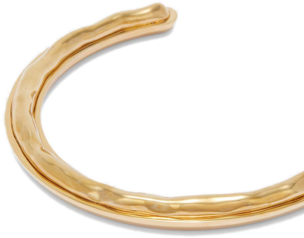 Jil Sander Necklace Gold Divers