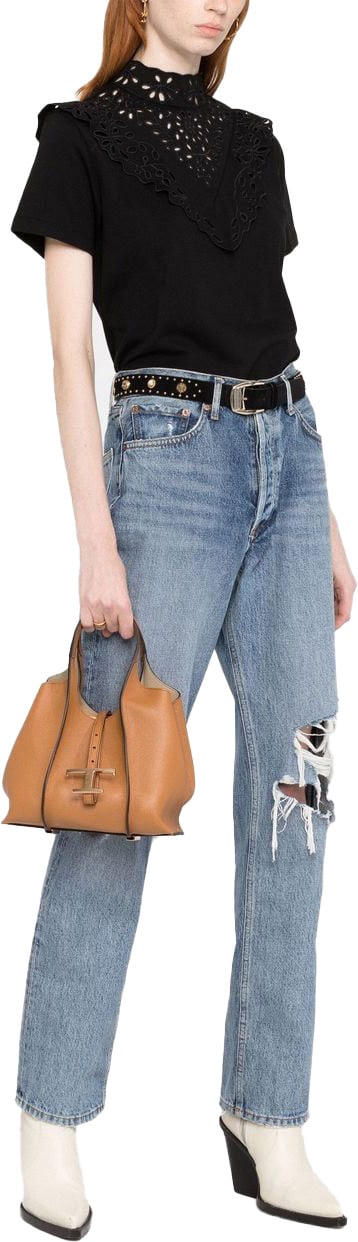 Tod's Bags Leather Brown Bruin