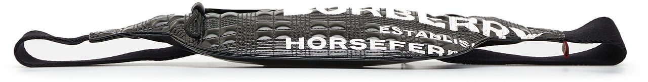 Burberry Quilted Horseferry Print Belt Bag Zwart