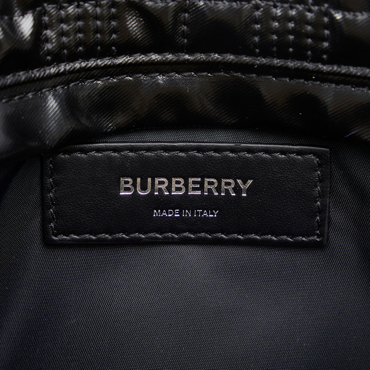 Burberry Quilted Horseferry Print Belt Bag Zwart