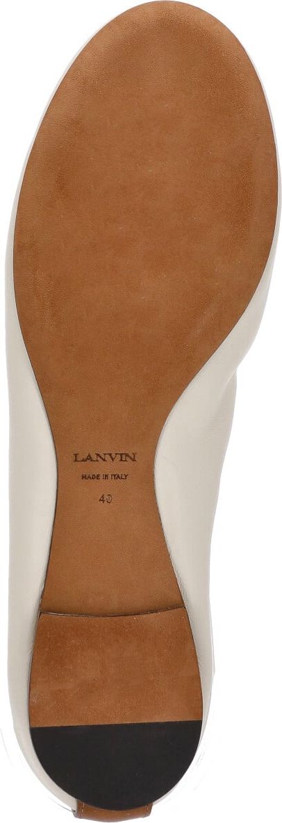 Lanvin Flat Shoes Beige Neutraal