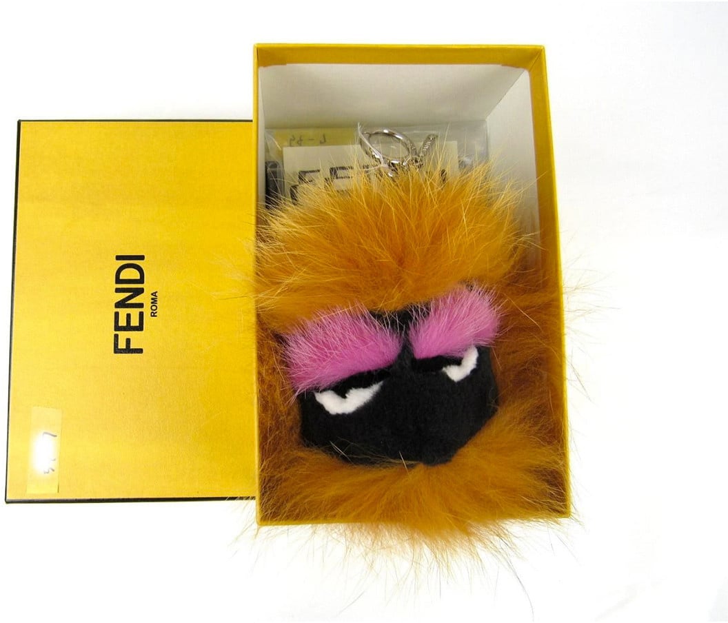 Fendi Keychain Orange Oranje