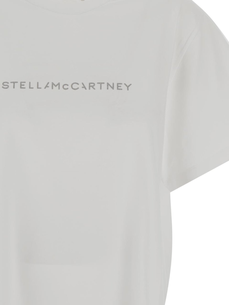 Stella McCartney T-Shirt Iconic Glitter Wit