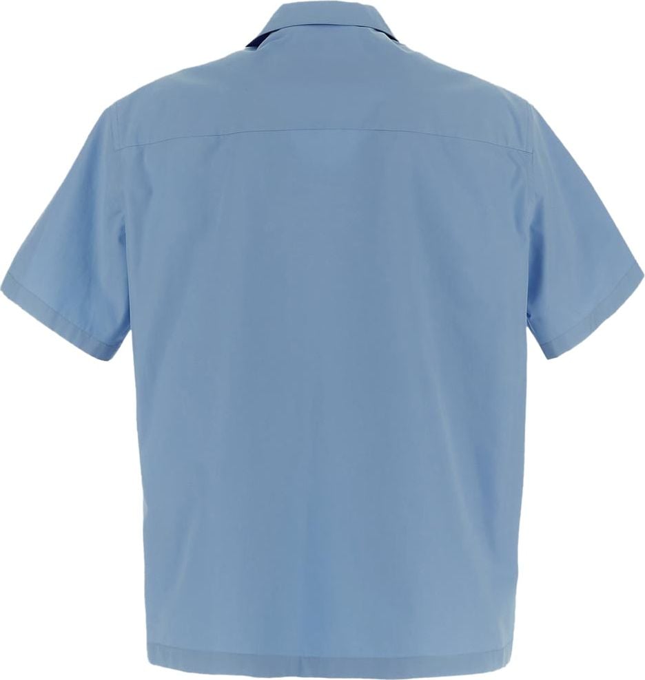 Jil Sander Shirts Clear Blue Blauw