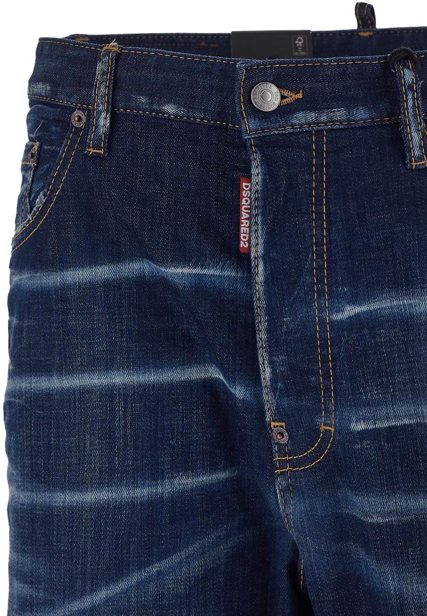 Dsquared2 642 Jeans Blauw