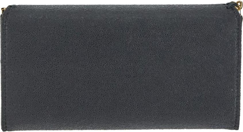 Stella McCartney Continental Flap Wallet Blauw