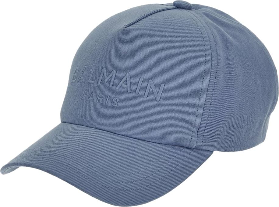 Balmain Logo Cap Blauw