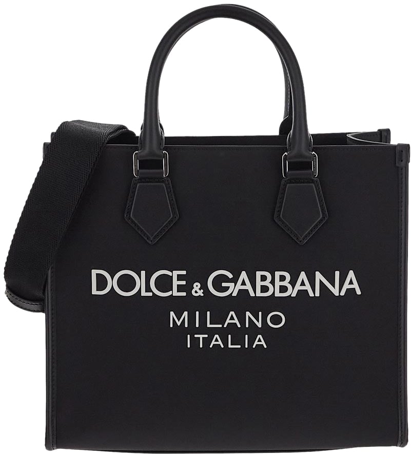 Dolce & Gabbana Logo Bag Zwart
