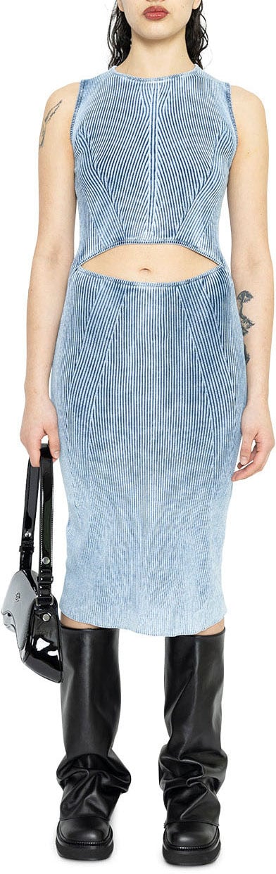 Diesel Dress Blue Blauw