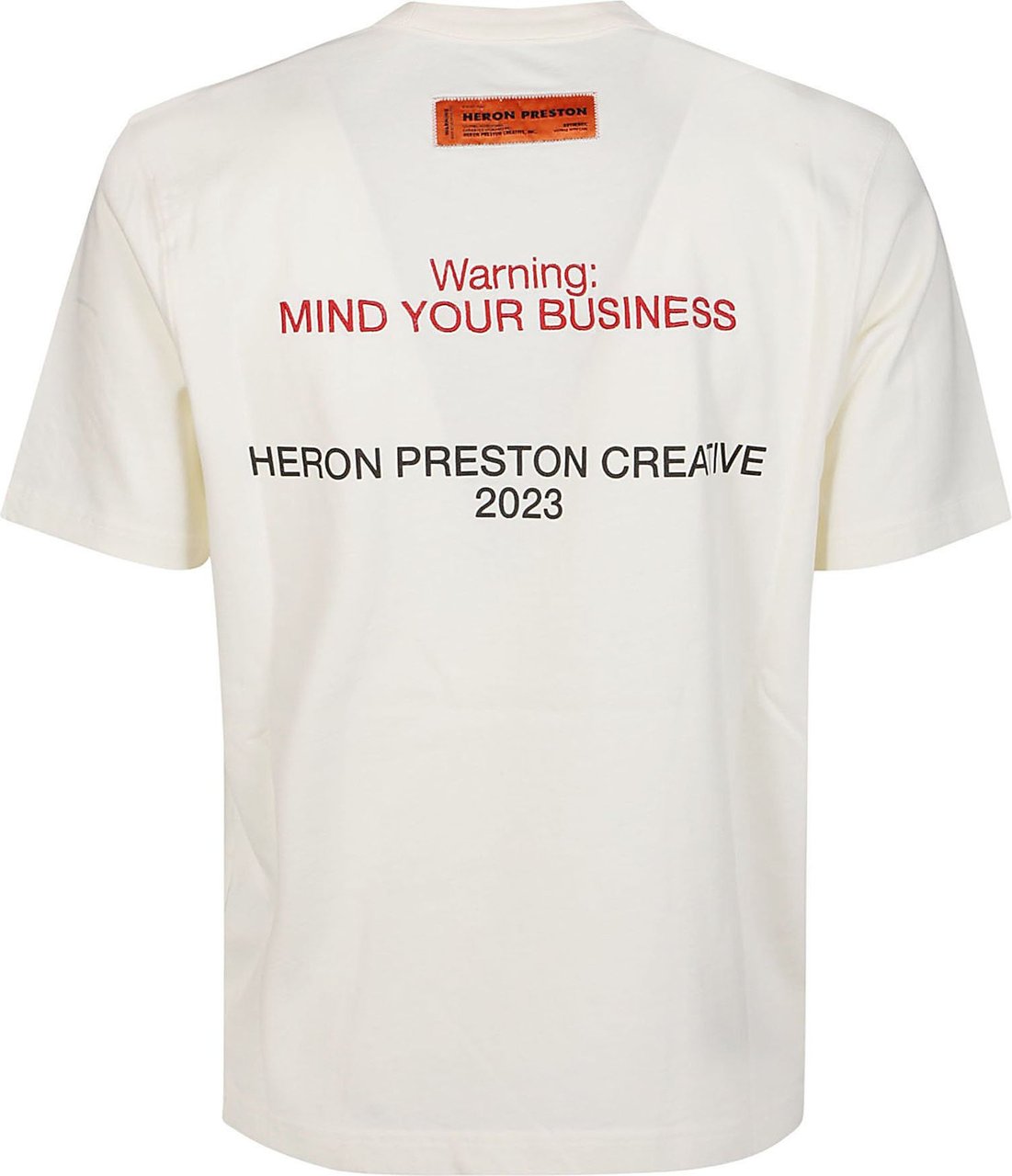 Heron Preston H.p.c. Security T-shirt White Wit