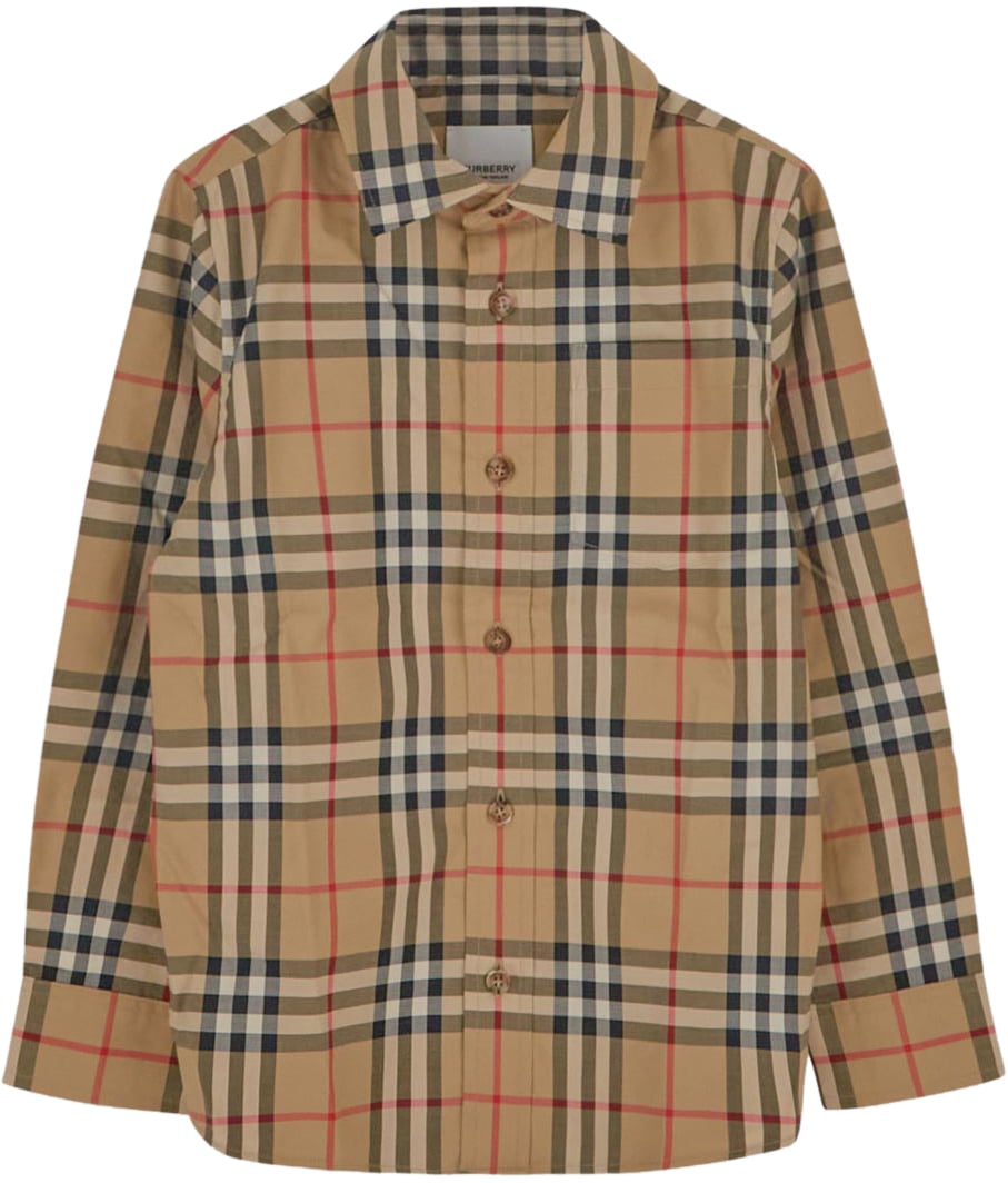 Burberry Cotton Shirt Beige