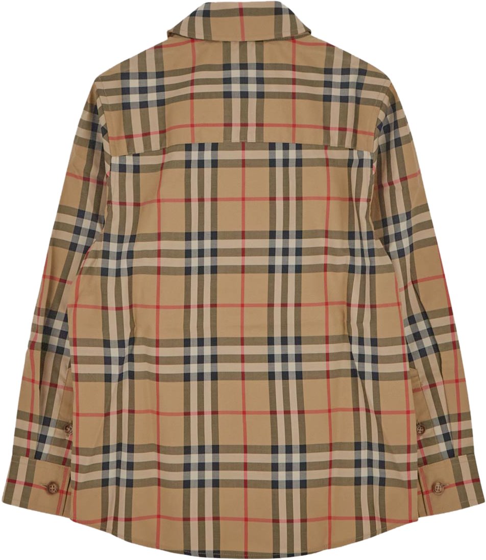 Burberry Cotton Shirt Beige