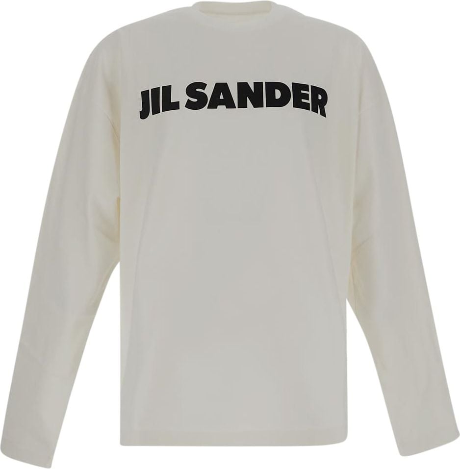 Jil Sander Logo T-Shirt Wit