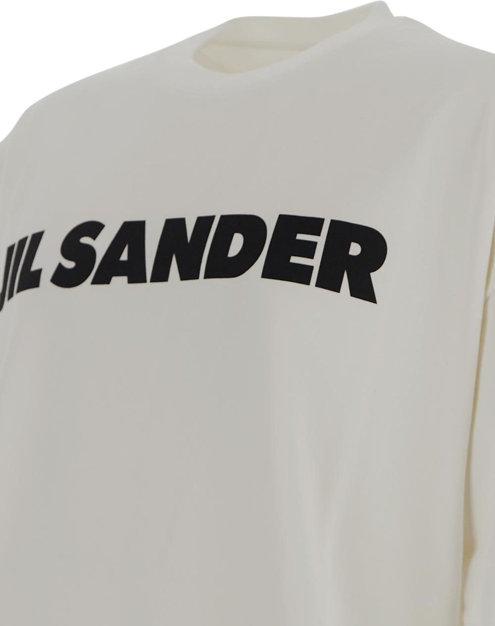 Jil Sander Logo T-Shirt Wit