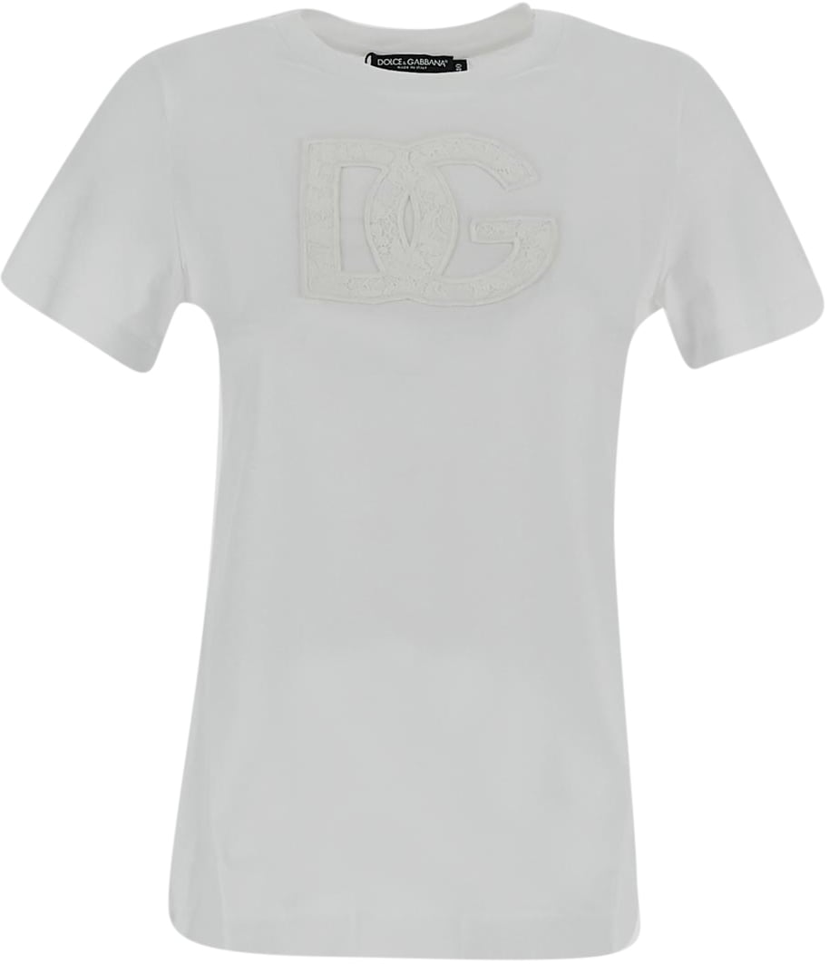 Dolce & Gabbana Logo T-Shirt Wit