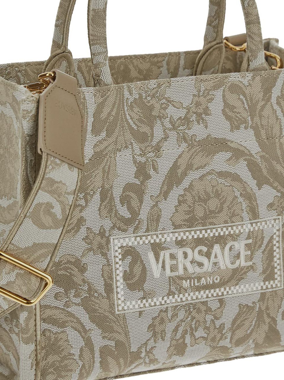 Versace Baroque Bag Beige