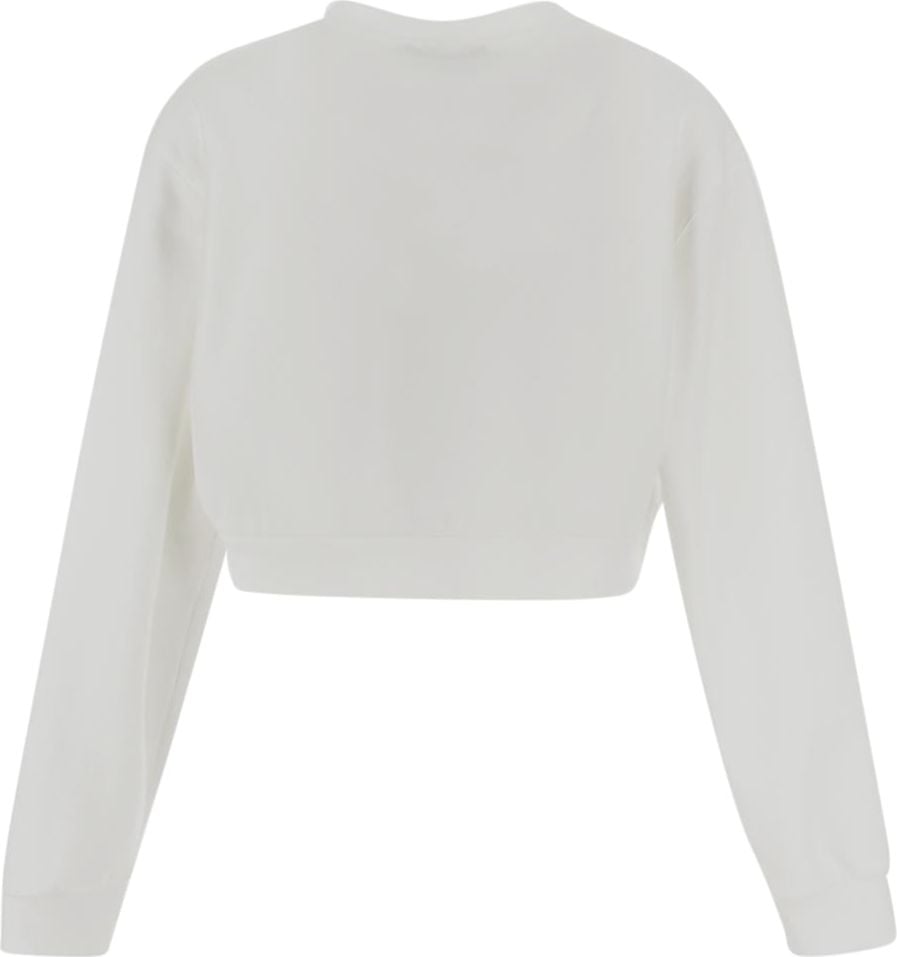 Dolce & Gabbana Cotton Sweatshirt Wit