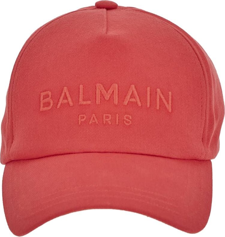 Balmain Logo Cap Rood