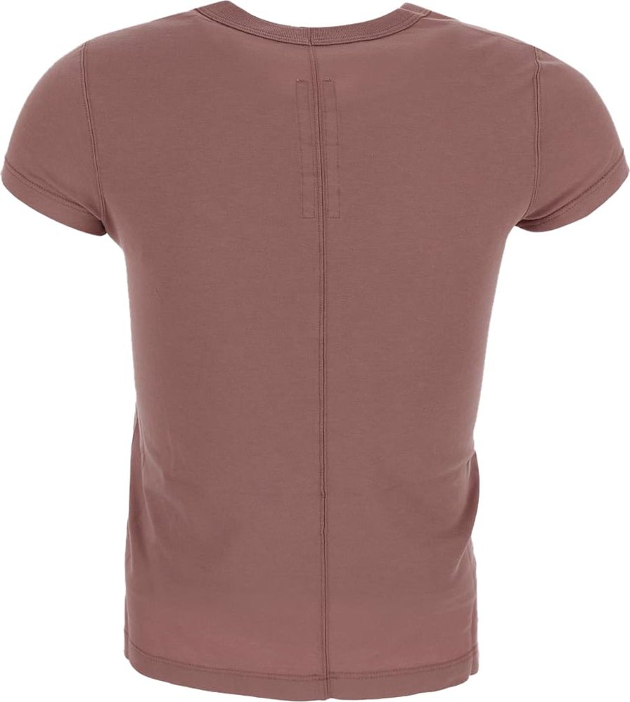 Rick Owens Cropped T-Shirt Roze