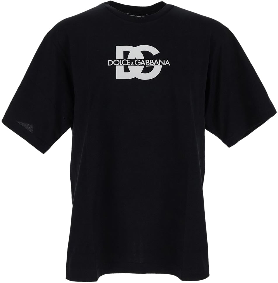 Dolce & Gabbana Logo T-Shirt Zwart