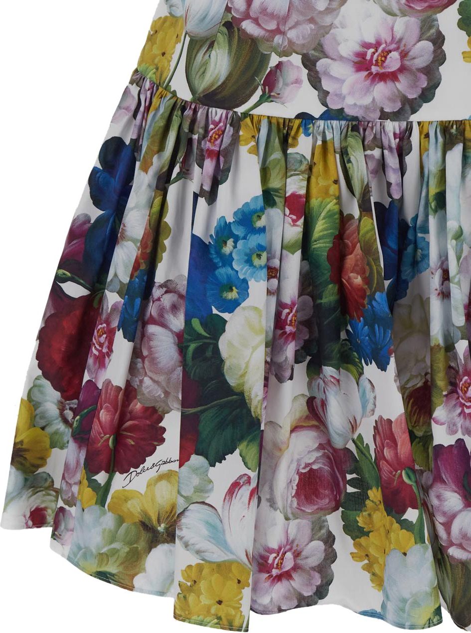 Dolce & Gabbana Floral Skirt Divers