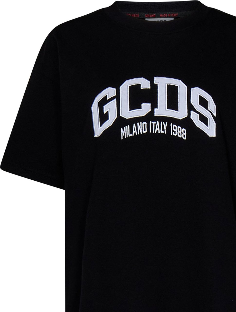 GCDS GCDS T-shirts and Polos Black Zwart